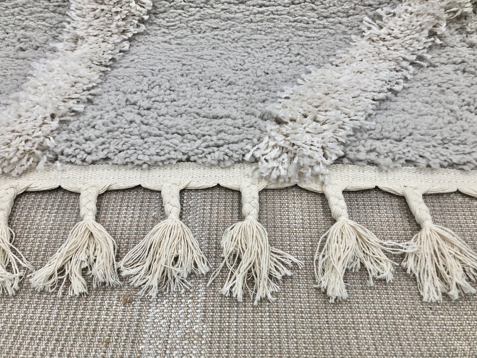 ΜΟΝΤΕΡΝΟ ΧΑΛΙ THICK 757 GREY - CREAM