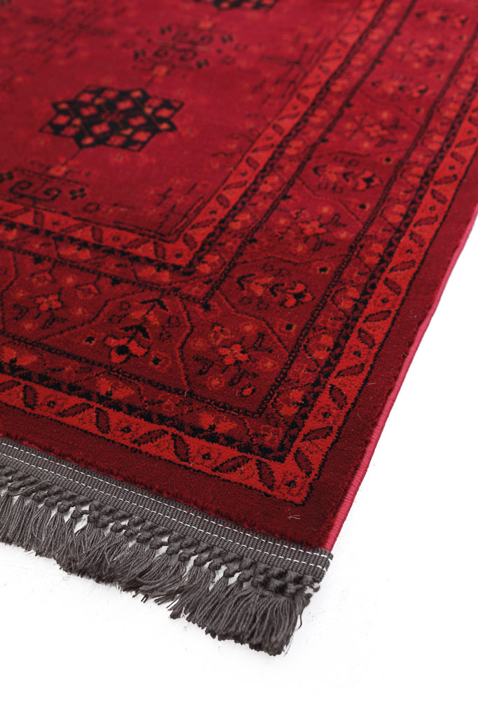 Κλασικό χαλί Afgan 8127A D.RED   - 133 x 190 cm