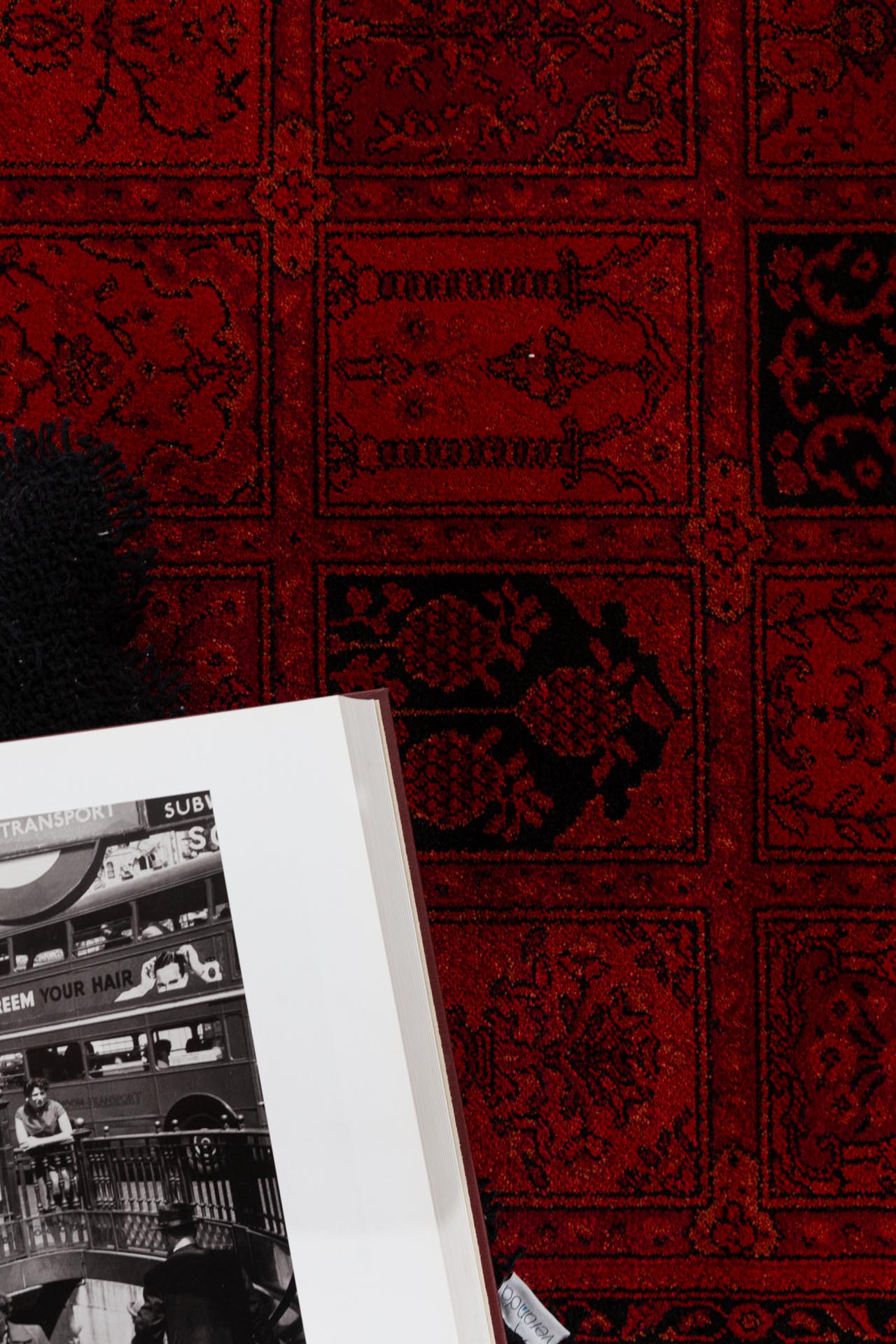 Κλασικό χαλί Afgan 8129H D.RED   - 133 x 190 cm