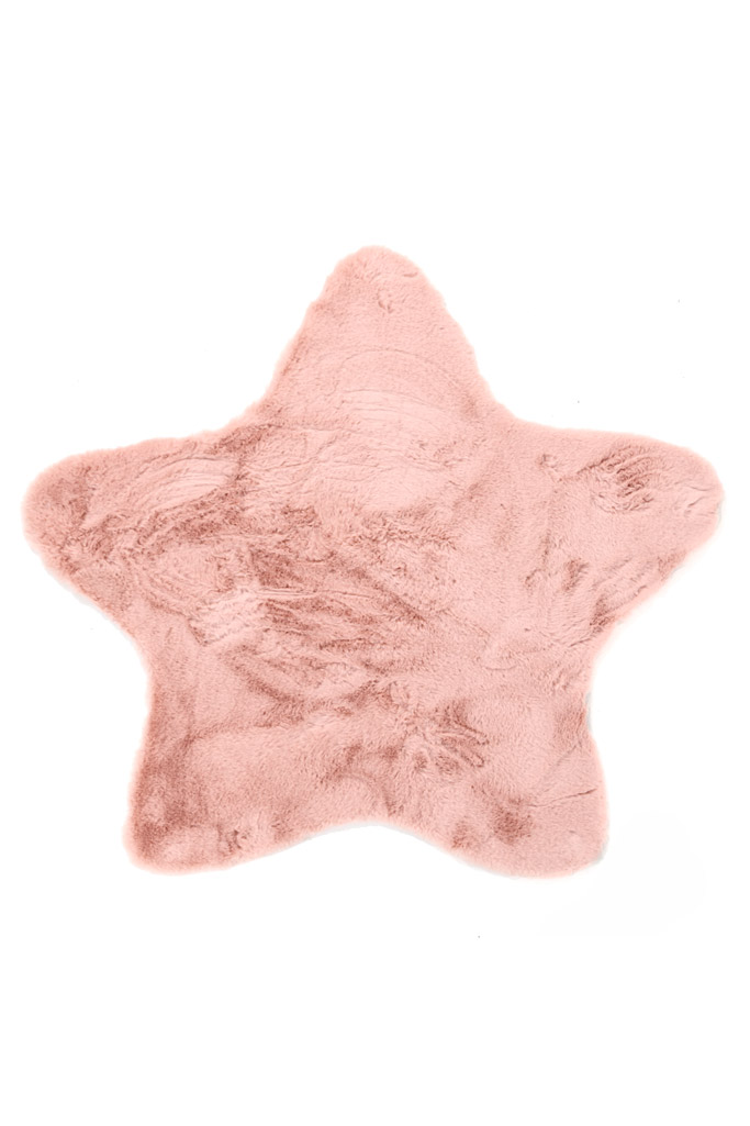 Παιδικό χαλί Bunny Kids Star Pink   - 100 x 100 cm