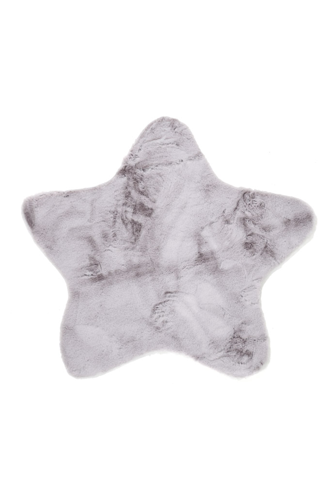 Παιδικό χαλί Bunny Kids Star Silver   - 100 x 100 cm