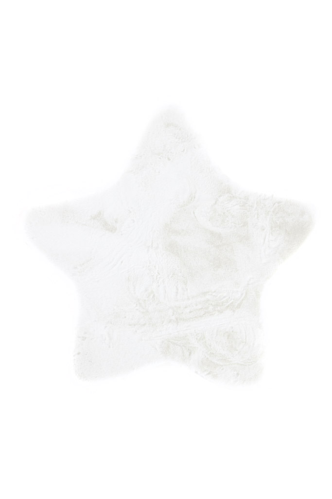 Παιδικό χαλί Bunny Kids Star White   - 100 x 100 cm