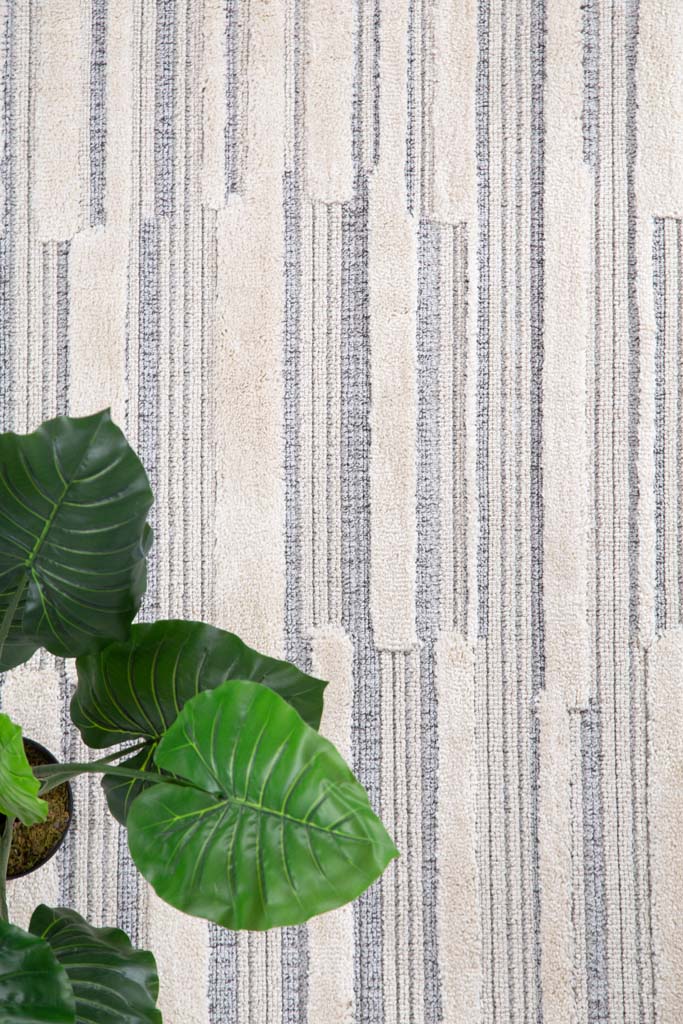 Χαλί La Casa 713A WHITE L.GRAY   - 200 x 250 cm