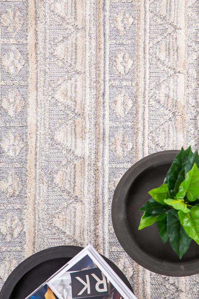 Χαλί La Casa 725A WHITE L.GRAY   - 200 x 290 cm