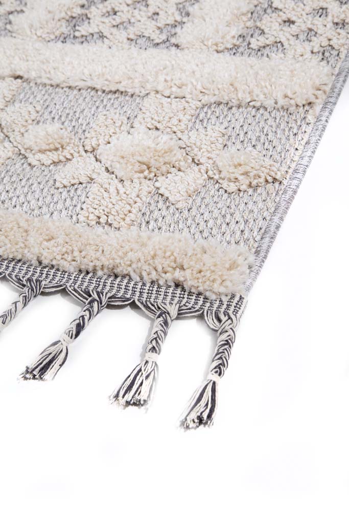 Χαλί La Casa 727A WHITE L.GRAY   - 133 x 190 cm