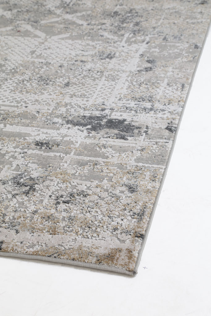 Χαλί Silky 344A GREY   - 70 x 240 cm