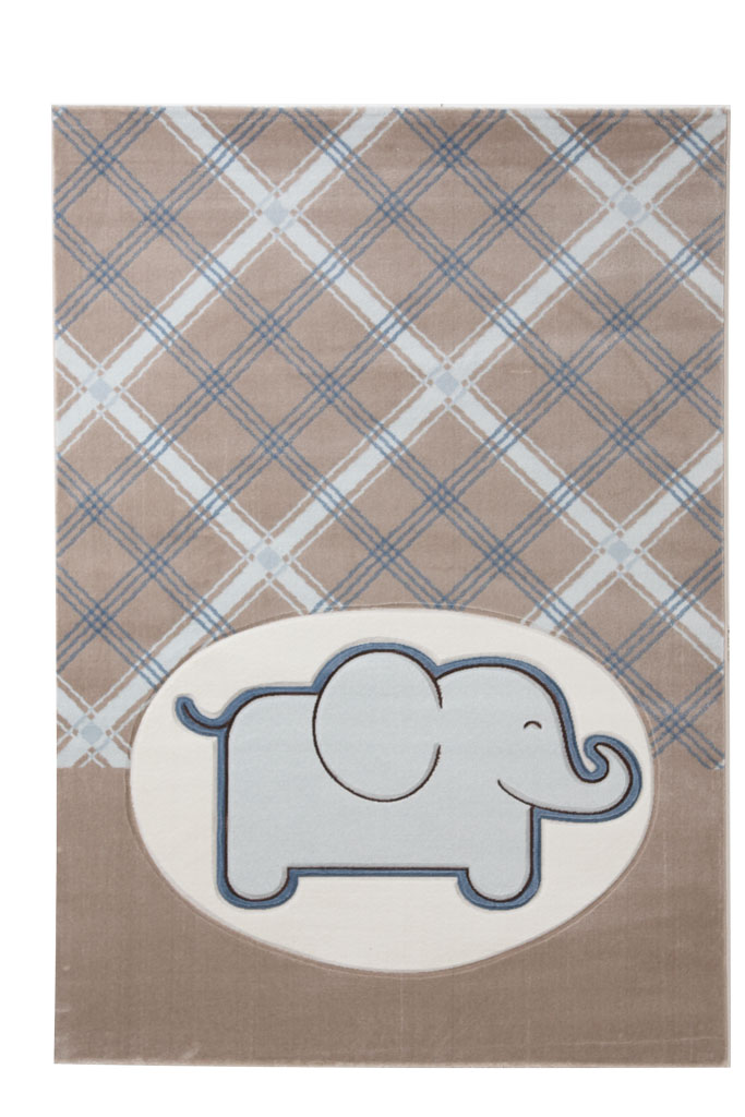 Παιδικό Χαλί Sky 6398A BEIGE L.BLUE - 80 x 160 cm