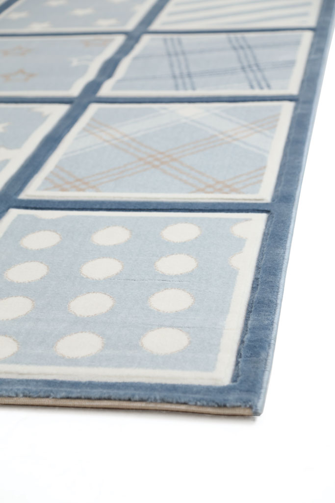 Παιδικό Χαλί Sky 6573A D.BLUE   - 80 x 160 cm