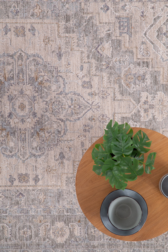 Κλασικό Χαλί Tabriz 647 L.GREY   - 240 x 300 cm