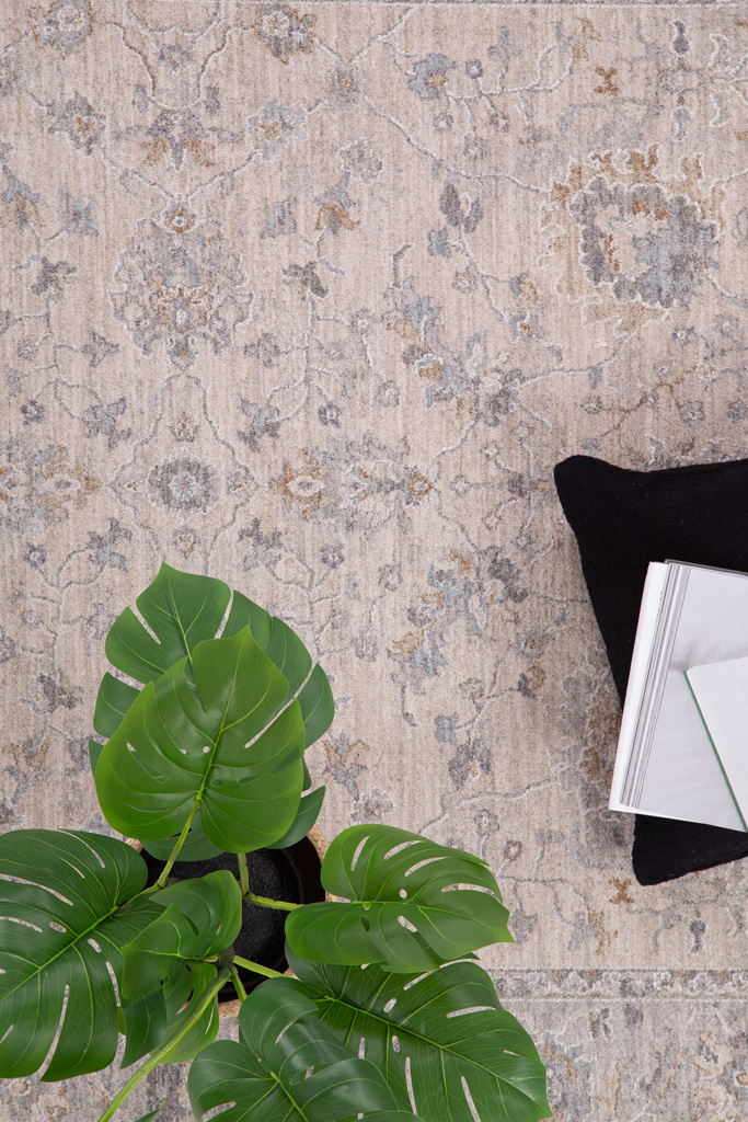 Κλασικό Χαλί Tabriz 675 L.GREY   - 240 x 360 cm