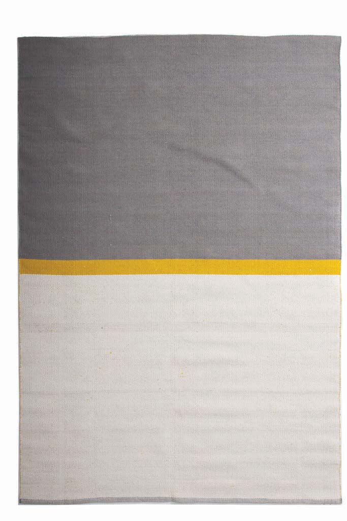 Χαλί Urban Cotton Kilim Arissa Yellow   - 130 x 190 cm