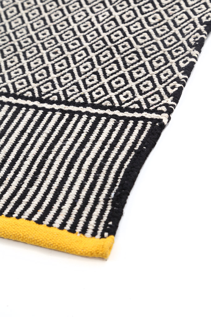 Χαλί Urban Cotton Kilim BE4061 Gold   - 160 x 230 cm