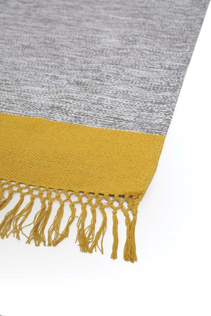 Χαλί Urban Cotton Kilim Flitter Yellow   - 160 x 230 cm