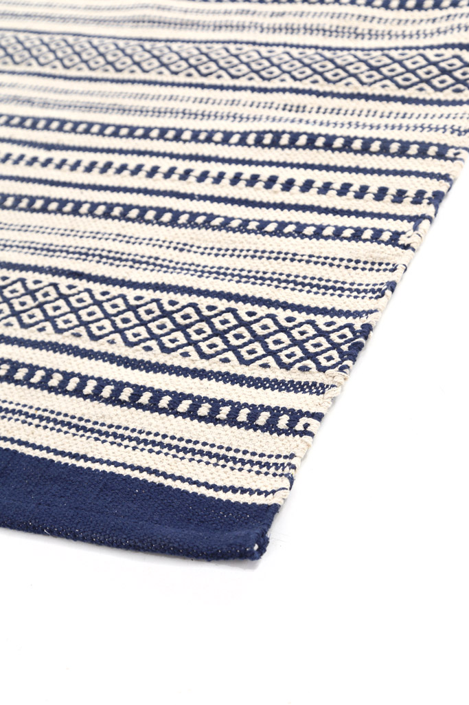 Χαλί Urban Cotton Kilim Titan Iris   - 70 x 140 cm