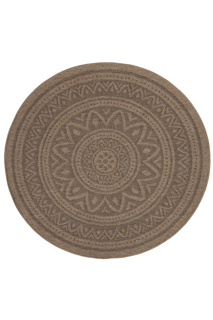 Ψάθα Avanos 8871 BLACK   - 200 x 200 cm