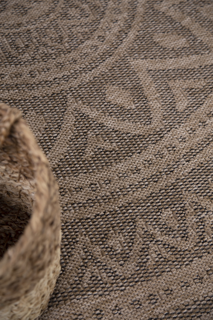 Ψάθα Avanos 8871 BLACK   - 200 x 200 cm