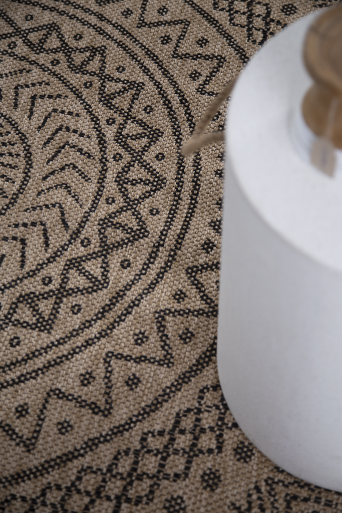 Χαλί Avanos 8894 BLACK   - 200 x 200 cm