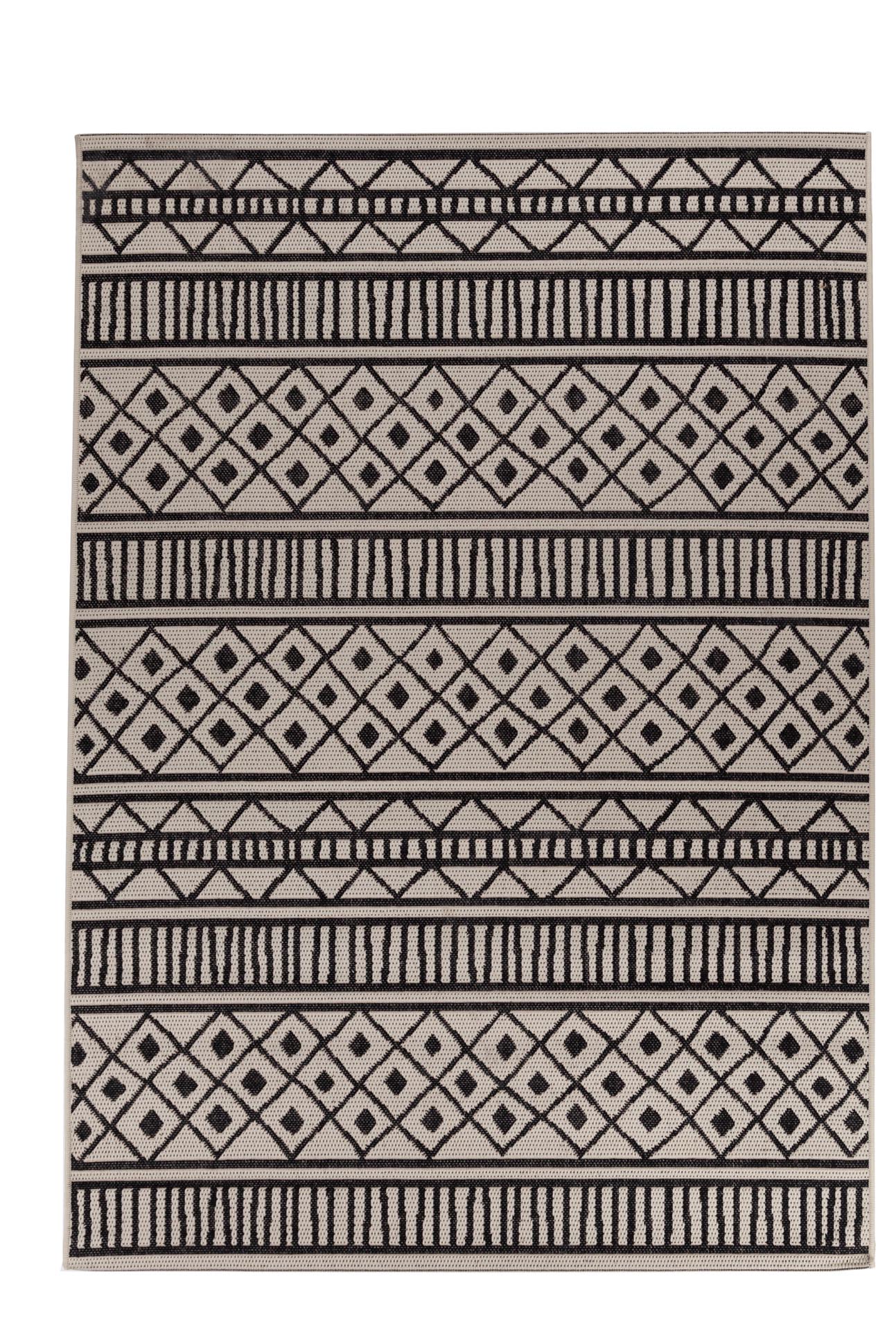 Ψάθα Flox BLACK 3603W   - 67 x 240 cm