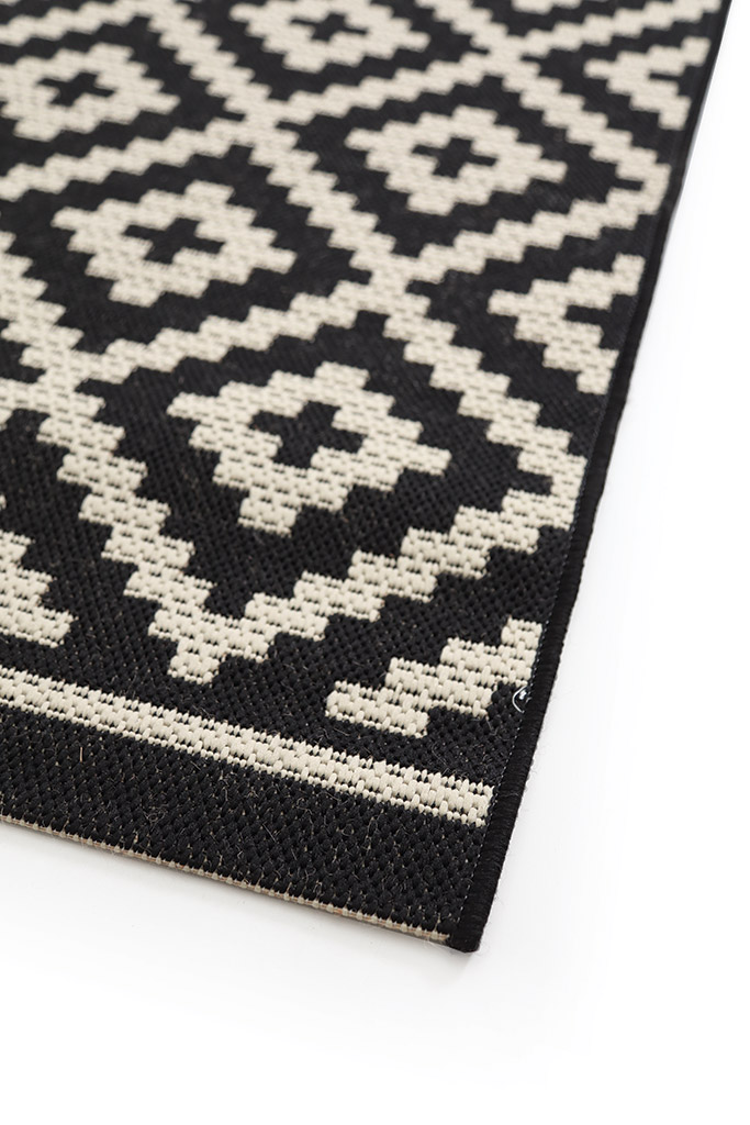 Ψάθα Flox BLACK 721K   - 200 x 285 cm