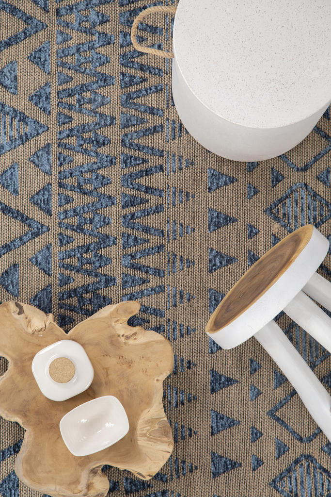 Χαλί Gloria Cotton BLUE 10   - 120 x 180 cm