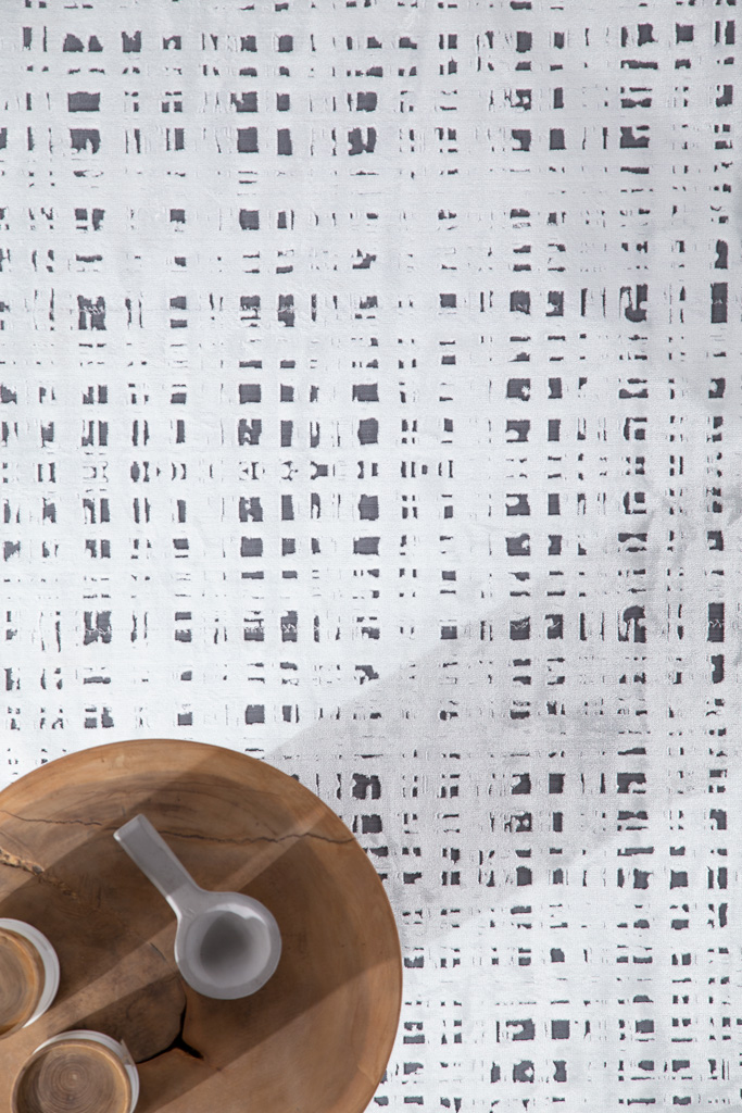 Χαλί Lotus Summer 2926 BLACK WHITE   - 160 x 230 cm