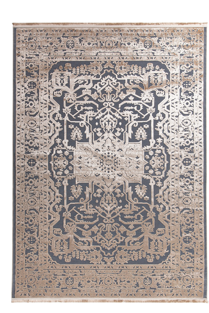 Χαλί Lotus Summer 2927 BLACK GOLD   - 200 x 300 cm