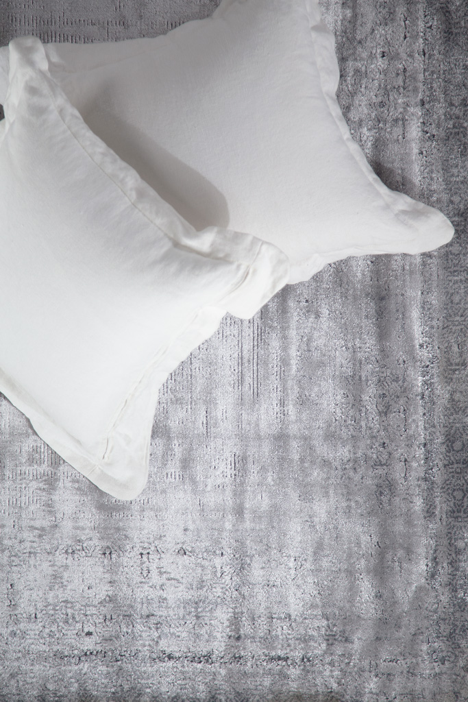 Χαλί Lotus Summer 2929 BLACK GREY   - 140 x 200 cm