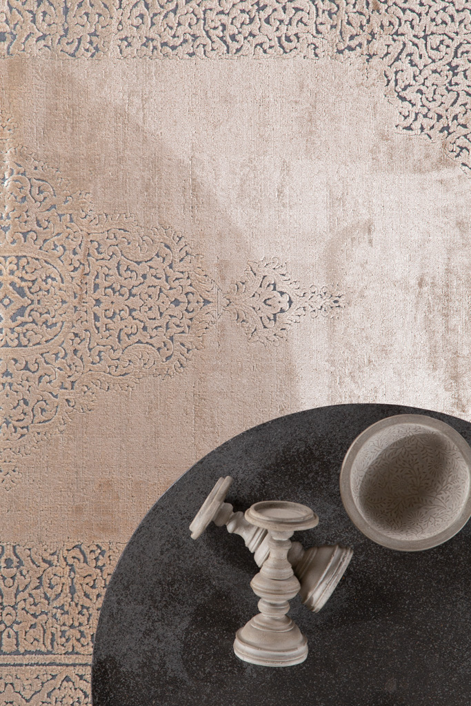 Χαλί Lotus Summer 2929 BLACK GOLD   - 140 x 200 cm