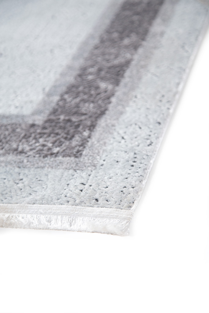 Χαλί Lotus Summer 2930 BLACK GREY   - 160 x 230 cm